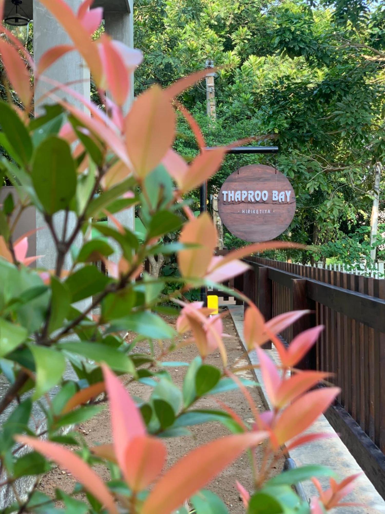 Thaproo Bay Hiriketiya Bed & Breakfast Dickwella Exterior photo